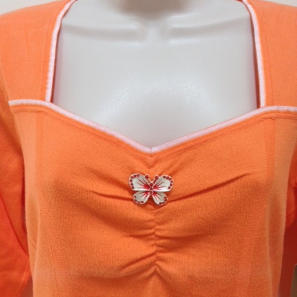 i.e. Petite TOP, Size PL, 94% Cotton, 6% Polyester